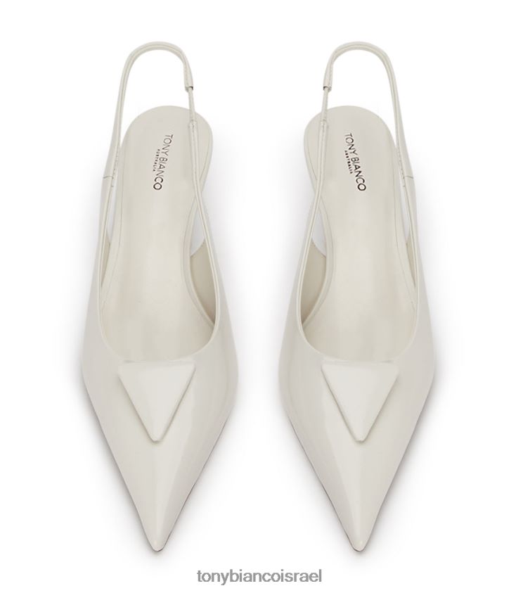 עקבים נמוכים | נשים לבן היי ברק Tony Bianco נעלי עקב של קימי 8BNR8T314